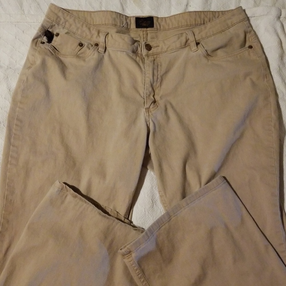 EUC KHAKI/CORDUROY RIDERS BY LEE PANTS